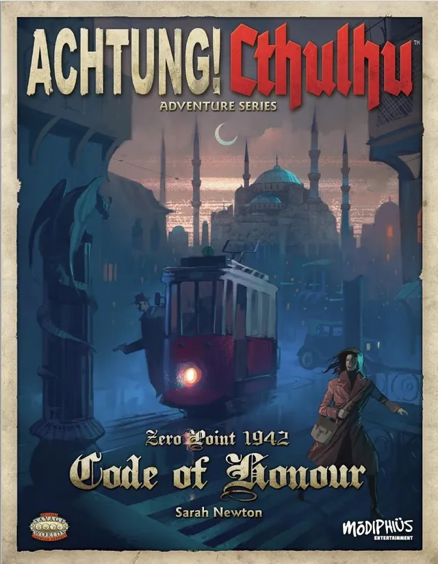 Achtung! Cthulhu Code of Honour Savage Worlds avventura PDF