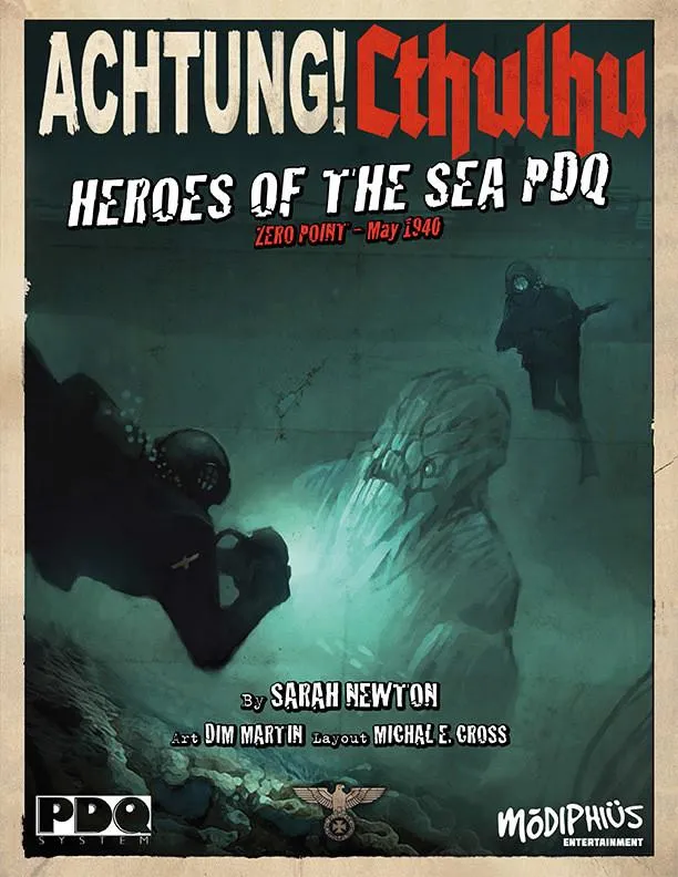 Achtung Cthulhu Heroes of the Sea Avventura PDF Zero Point PDQ